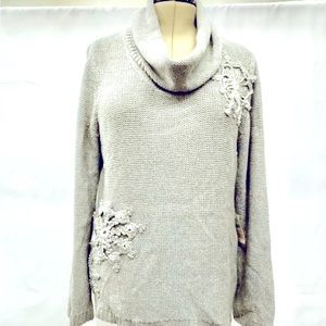 Coldwater Creek Snowflake Sweater